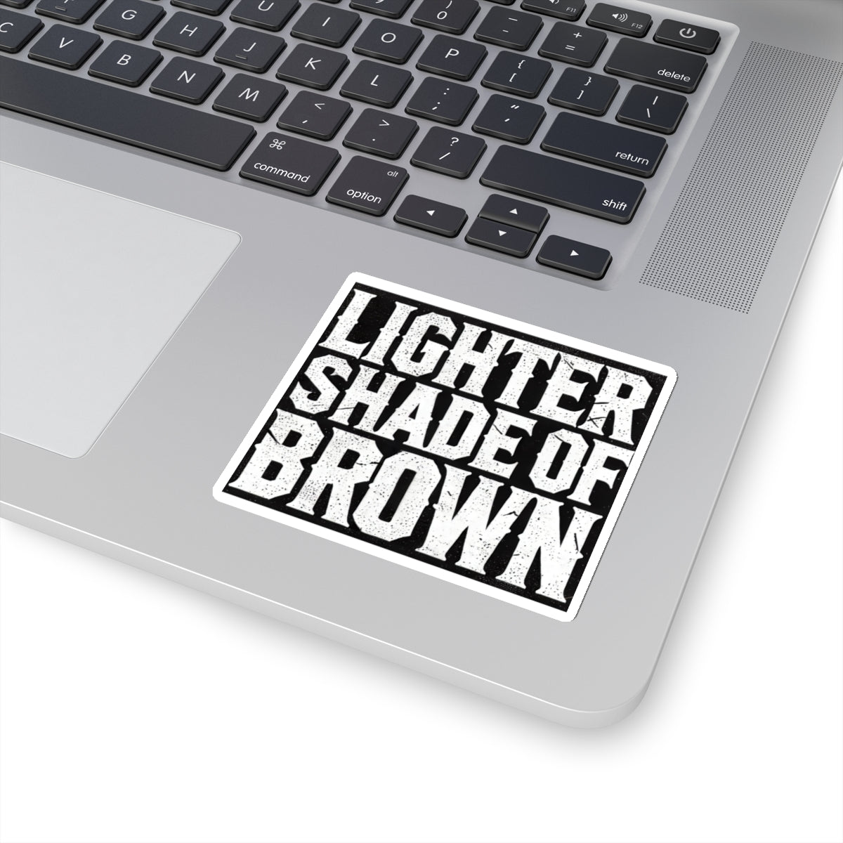 Lighter Shade of Brown Sticker