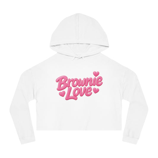 Brownie Love Women's Cropped Hoodie
