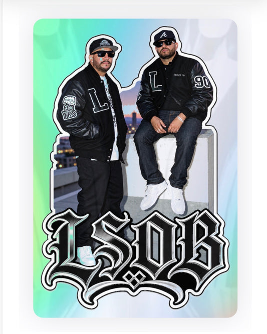 LSOB Holographic Sticker
